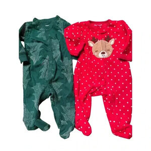 CARTERS 3 months sleepers bundle of 2